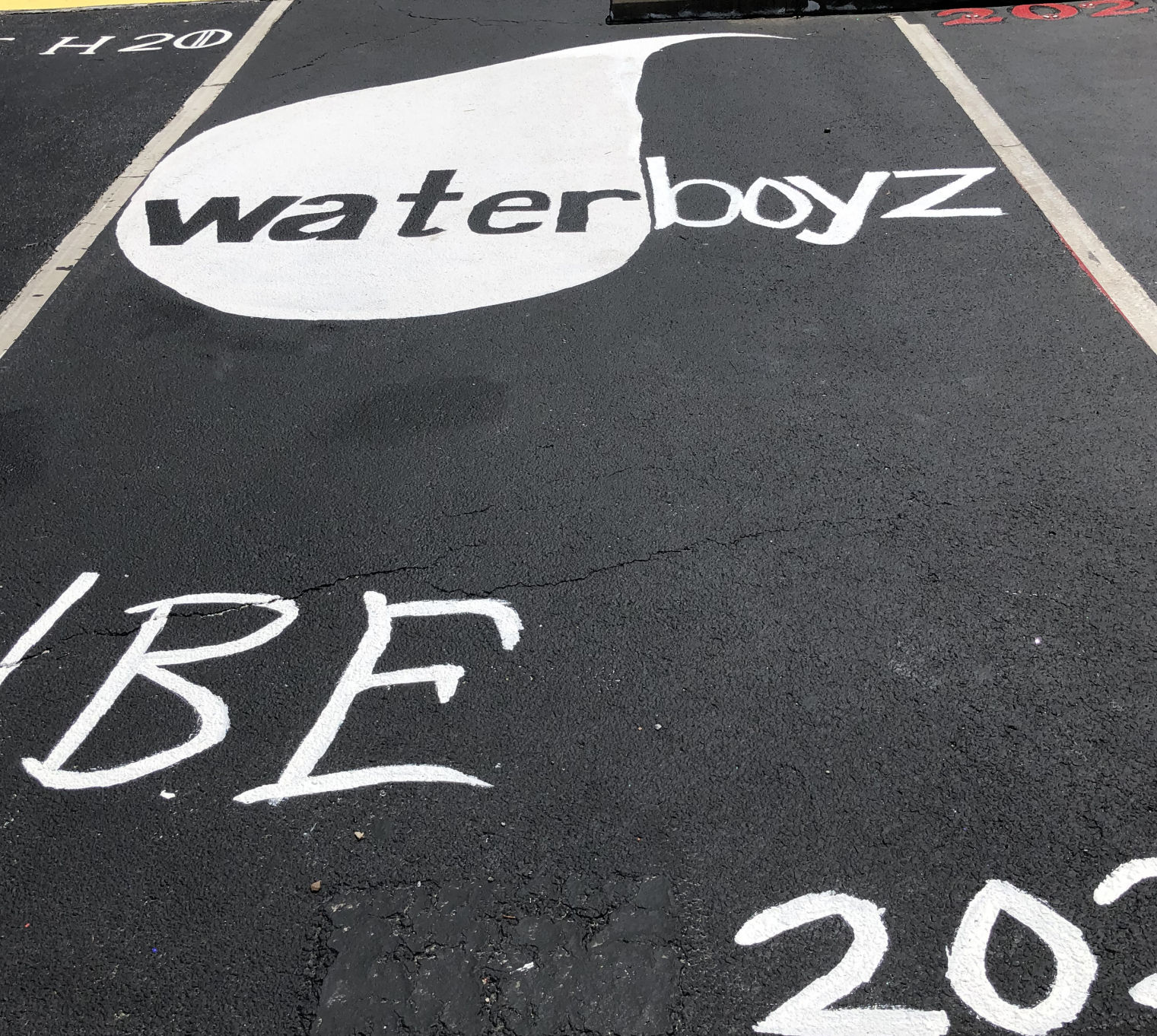 Bryan High School senior parking, 2020
